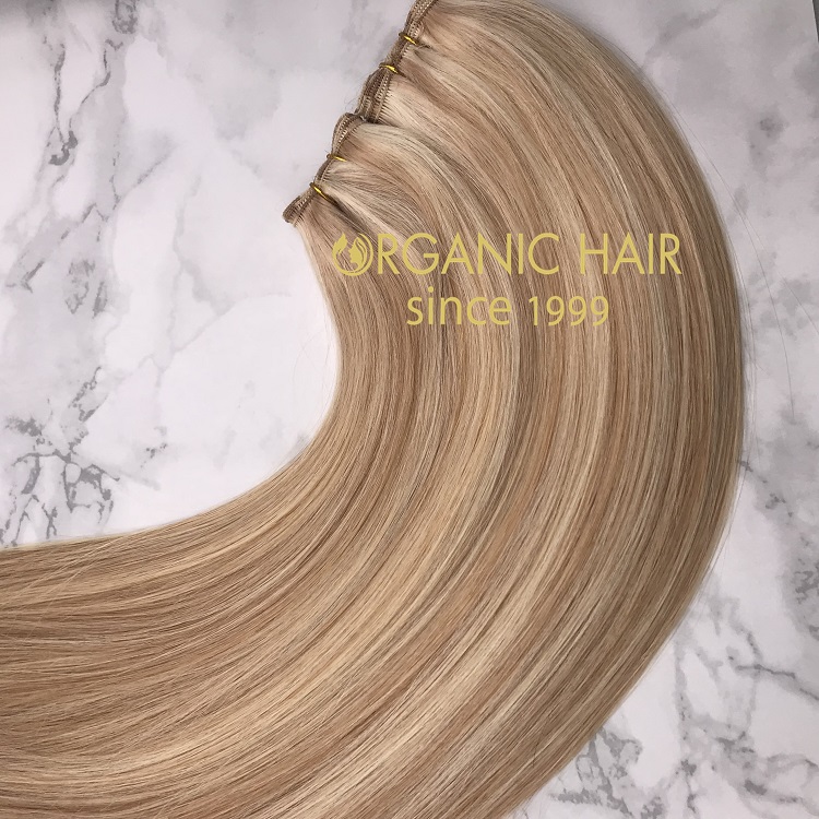 silicone free cuticle intact hand tied weft RB1